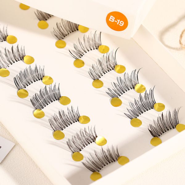 false eyelashes 10 pairs beauty makeup mini half corner black natural fake eye lashes tools
false eyelashes 10 pairs beauty makeup mini half corner black natural fake eye lashes tools