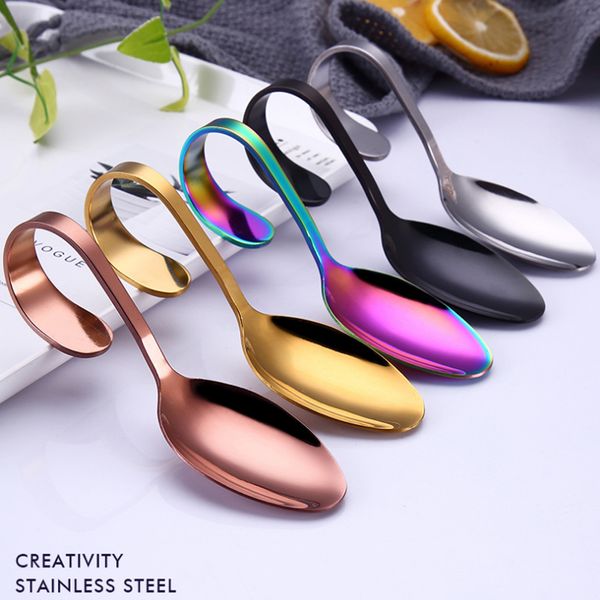 spoons vacclo colorful creative bent spoon curved handle kitchen el tableware buffet meal jam scoop cafeteria public service
spoons vacclo colorful creative bent spoon curved handle kitchen el tableware buffet meal jam scoop cafeteria public service