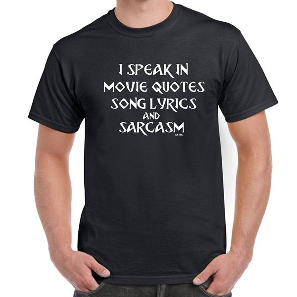2019 fashion mens funny sayings t shirts-i speak in quotes, lyrics, sarcasm-funny gifts tee shirt
2019 fashion mens funny sayings t shirts-i speak in quotes, lyrics, sarcasm-funny gifts tee shirt