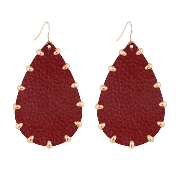 amorcome trendy punk genuine leather water drop earrings for women vintage statement leather rivet party earring dangle jewelry, Silver
amorcome trendy punk genuine leather water drop earrings for women vintage statement leather rivet party earring dangle jewelry, Silver