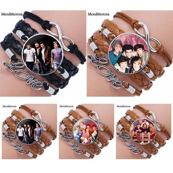 charm bracelets vintage one direction brand jewelry with glass cabochon multilayer black/brown leather bracelet bangle for women girl gift, Golden;silver
charm bracelets vintage one direction brand jewelry with glass cabochon multilayer black/brown leather bracelet bangle for women girl gift, Golden;silver
