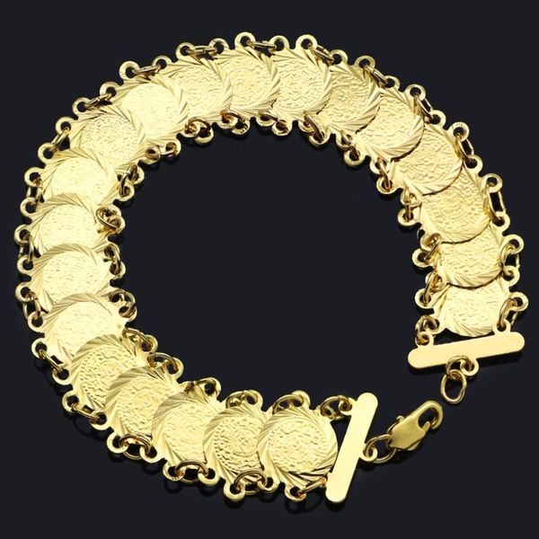 js & sth vintage coin charm bracelets women punk luxury boho gold color bracelet femme friends, Golden;silver
js & sth vintage coin charm bracelets women punk luxury boho gold color bracelet femme friends, Golden;silver