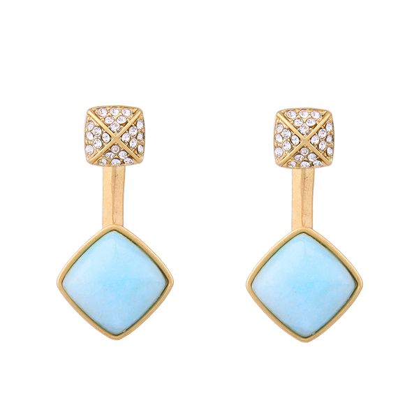 fashion jewelry gold color light blue pendnat earrings for ladies bijoux accessories crystal charm earrings, Silver
fashion jewelry gold color light blue pendnat earrings for ladies bijoux accessories crystal charm earrings, Silver