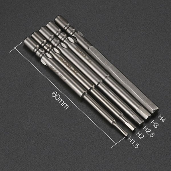 5pcs h1.5 h2 h2.5 h3 h4 hex bit 800 4mm round shank hexagon electric screwdriver magnetic drill screwdriver set s2 alloy
5pcs h1.5 h2 h2.5 h3 h4 hex bit 800 4mm round shank hexagon electric screwdriver magnetic drill screwdriver set s2 alloy