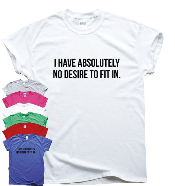 no desire to fit in travel t shirts quote tee motivational training tee 2018 fashion
no desire to fit in travel t shirts quote tee motivational training tee 2018 fashion
