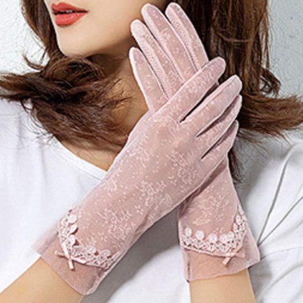 five fingers gloves anti-slip long uv proof sunscreen women silk lace mittens lady breathable thin comfortable driving glove, Blue;gray
five fingers gloves anti-slip long uv proof sunscreen women silk lace mittens lady breathable thin comfortable driving glove, Blue;gray