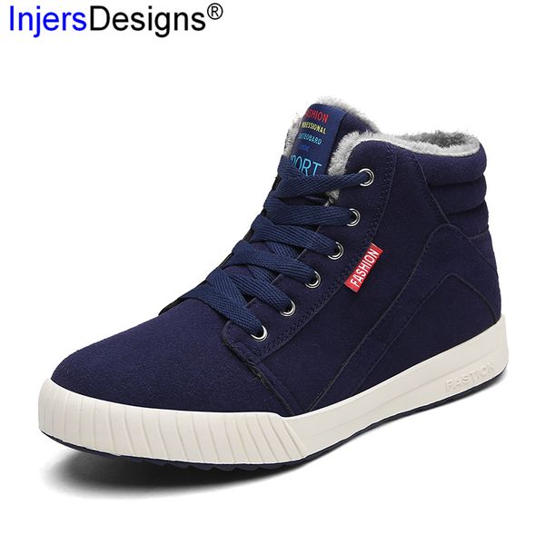 new arrival men winter boots high cotton shoes men fashion lace-up outdoor keep warm fur ankle botas hombre plus size 39-48, Black
new arrival men winter boots high cotton shoes men fashion lace-up outdoor keep warm fur ankle botas hombre plus size 39-48, Black
