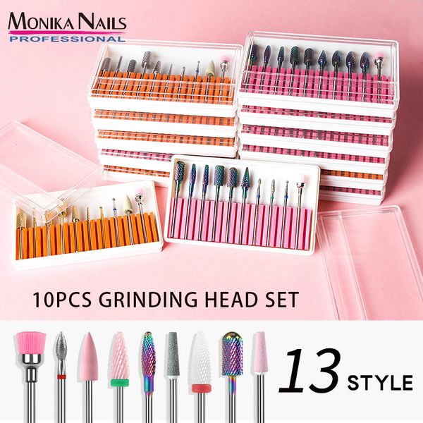 10pcs/box cone tip ceramic electric cuticle clean rotary manicure sander tool grind head mill cutter pedicure nail art drill bit, Silver
10pcs/box cone tip ceramic electric cuticle clean rotary manicure sander tool grind head mill cutter pedicure nail art drill bit, Silver