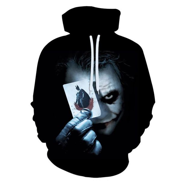 3d printing clown hoodie men/female sports wear halloween costume woman hoodie harajuku hip hop mens hoodies sweatshirts, Black
3d printing clown hoodie men/female sports wear halloween costume woman hoodie harajuku hip hop mens hoodies sweatshirts, Black