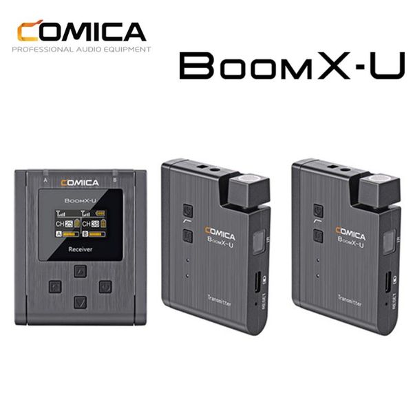 comica boom x-u u2 boomx-u omnidirectional wireless microphone set 3.5mm trs broadcasting-level multi-functional mini uhf mic
comica boom x-u u2 boomx-u omnidirectional wireless microphone set 3.5mm trs broadcasting-level multi-functional mini uhf mic