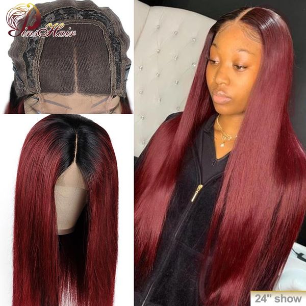 lace wigs 99j ombre colored front human hair straight burgundy 4*4 wig pre-plucked remy pinshair 130, Black;brown
lace wigs 99j ombre colored front human hair straight burgundy 4*4 wig pre-plucked remy pinshair 130, Black;brown