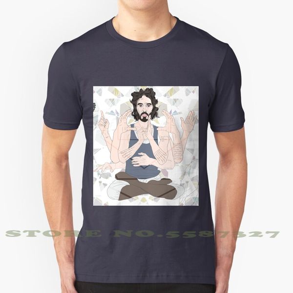 prophet - russell brand black white tshirt for men women russell brand comedian positive affirmations white wolf yoga mudra
prophet - russell brand black white tshirt for men women russell brand comedian positive affirmations white wolf yoga mudra
