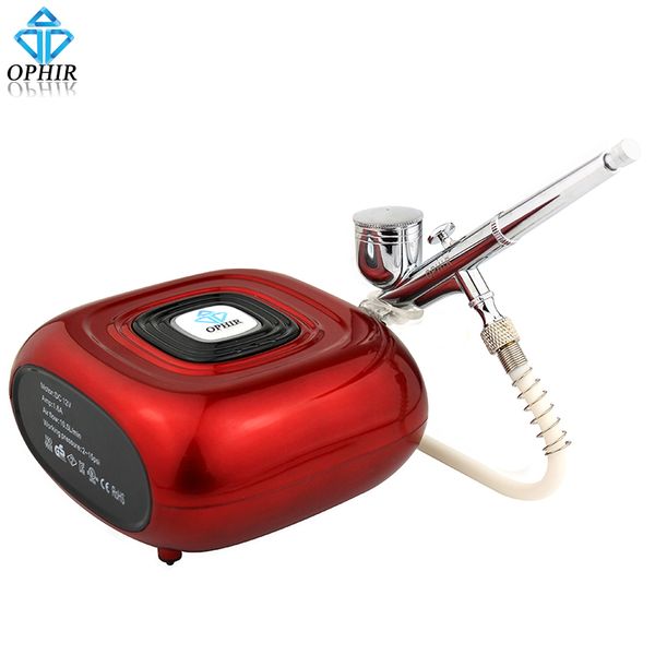 ophir 0.3mm dual action airbrush kit & 3-mode mini air compressor set for hobby airbrushing art & crafts painting _ac123r+ac004a
ophir 0.3mm dual action airbrush kit & 3-mode mini air compressor set for hobby airbrushing art & crafts painting _ac123r+ac004a