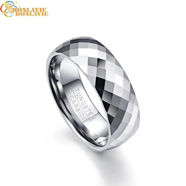 8mm classic men ring 100% tungsten carbide multi-faceted men's jewelry promise band anillos para hombres pierscienie, Slivery;golden
8mm classic men ring 100% tungsten carbide multi-faceted men's jewelry promise band anillos para hombres pierscienie, Slivery;golden