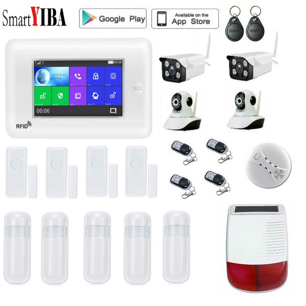 alarm systems smartyiba wifi 3g home burglar system video ip camera security app remote control wireless smoke sensor
alarm systems smartyiba wifi 3g home burglar system video ip camera security app remote control wireless smoke sensor