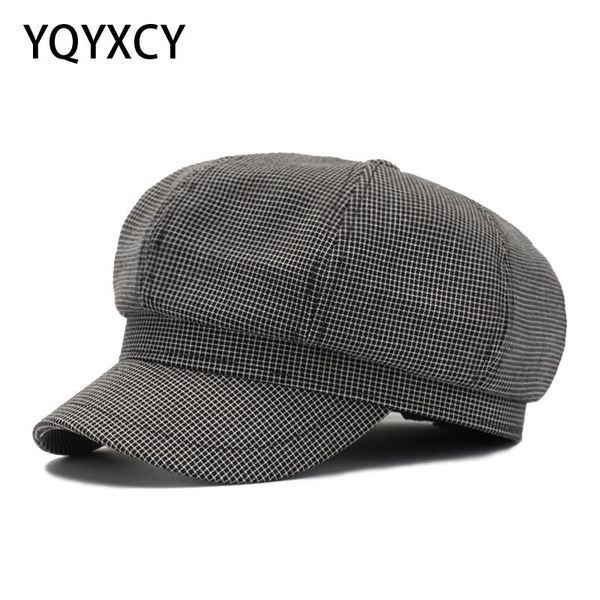 stingy brim hats cap beret octagonal hat for women plaid sboy vintage fashion cotton ladies spring autumn gorras 2021, Blue;gray
stingy brim hats cap beret octagonal hat for women plaid sboy vintage fashion cotton ladies spring autumn gorras 2021, Blue;gray