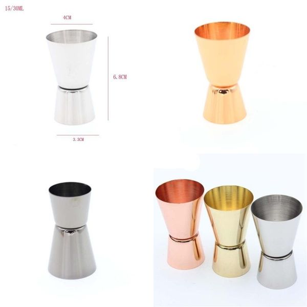 stainless steel mixing wine cups metal ounce gold plating bottle 15ml 30ml double head liquor colorful jigger bar supplies 4 5mc g2
stainless steel mixing wine cups metal ounce gold plating bottle 15ml 30ml double head liquor colorful jigger bar supplies 4 5mc g2