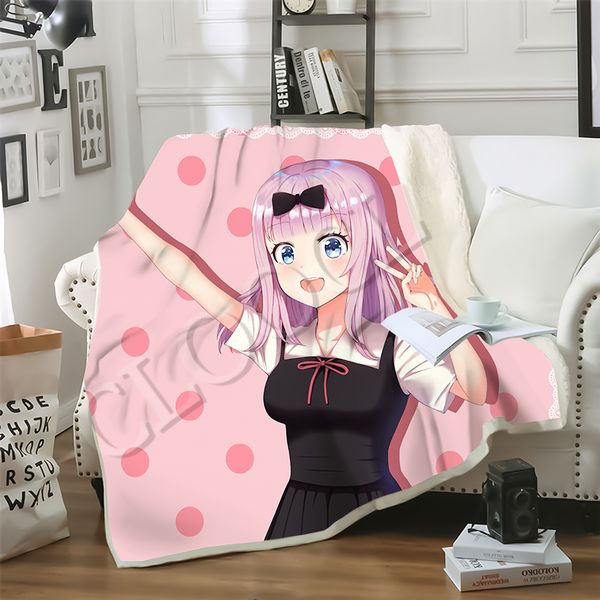 anime kaguya sama love is war blankets 3d print double layer sofa travel teens women men bedding throw blanket plush quilt
anime kaguya sama love is war blankets 3d print double layer sofa travel teens women men bedding throw blanket plush quilt