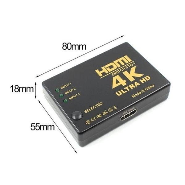 hdmi adapter 4k 1080p ultra hd smart remote control 3 in to 1 out converte for hdtv ps3 ps4 xbox hdmi switcher splitter
hdmi adapter 4k 1080p ultra hd smart remote control 3 in to 1 out converte for hdtv ps3 ps4 xbox hdmi switcher splitter