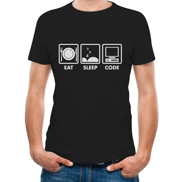 eat sleep code - funny gift for programmer coder men's t-shirt printed t shirt summer men's tee summer style mens t-shirt
eat sleep code - funny gift for programmer coder men's t-shirt printed t shirt summer men's tee summer style mens t-shirt