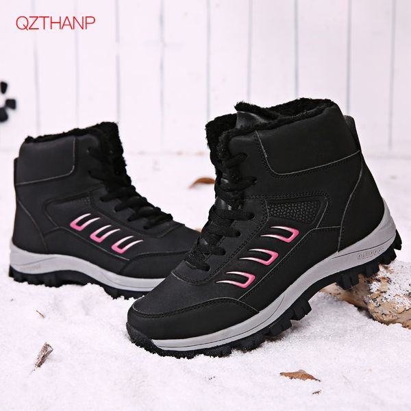sneakers women winter ankle snow cotton shoes waterproof thick fur flats mujer snow solid color warming flats sapato feminino, Black
sneakers women winter ankle snow cotton shoes waterproof thick fur flats mujer snow solid color warming flats sapato feminino, Black