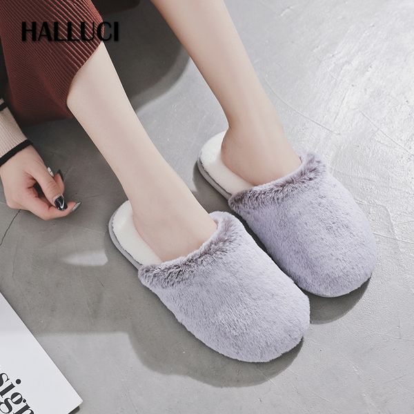 slippers winter super warm fur women shoes japanese sweet plush slides bedroom non-slip slipper, Black
slippers winter super warm fur women shoes japanese sweet plush slides bedroom non-slip slipper, Black