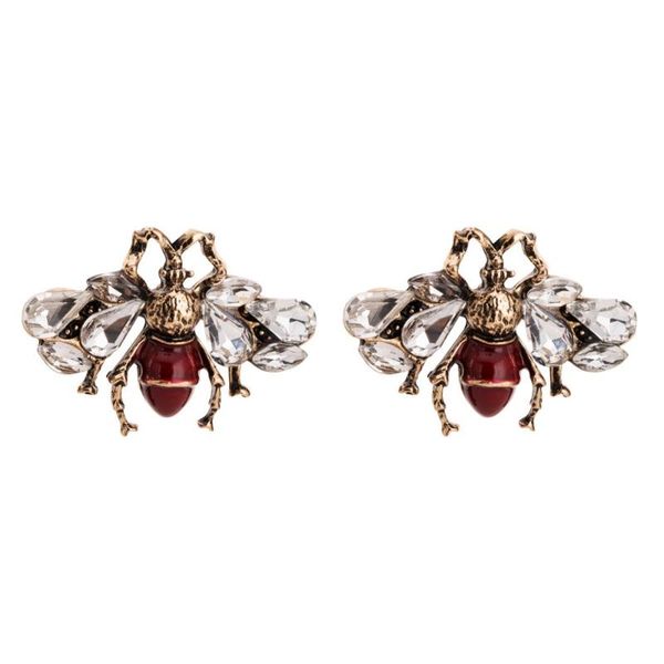 stud qiaose novelty crystal alloy bees insect animal earrings for women girls fashion jewelry bohemian accessories, Golden;silver
stud qiaose novelty crystal alloy bees insect animal earrings for women girls fashion jewelry bohemian accessories, Golden;silver