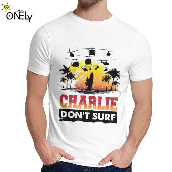 movie charlie don't surf apocalypse now t shirt classic round neck leisure for man cotton summer t-shirt 
movie charlie don't surf apocalypse now t shirt classic round neck leisure for man cotton summer t-shirt