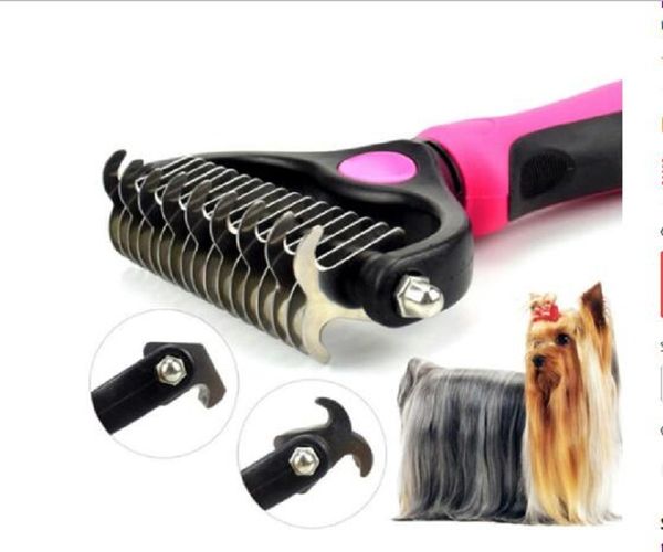 hair removal comb for dogs cat detangler fur trimming dematting deshedding brush grooming tool for matted long hair curly pet
hair removal comb for dogs cat detangler fur trimming dematting deshedding brush grooming tool for matted long hair curly pet