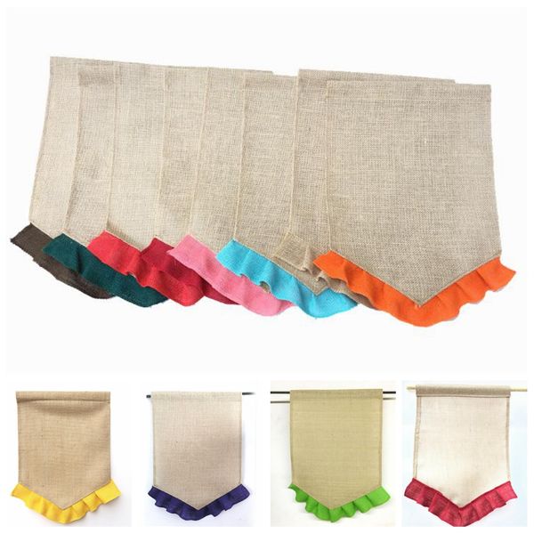 burlap garden flag 31*46cm jute ruffles diy linen yard hanging flag house patio garden yard decorate portable banner 14 color ing
burlap garden flag 31*46cm jute ruffles diy linen yard hanging flag house patio garden yard decorate portable banner 14 color ing