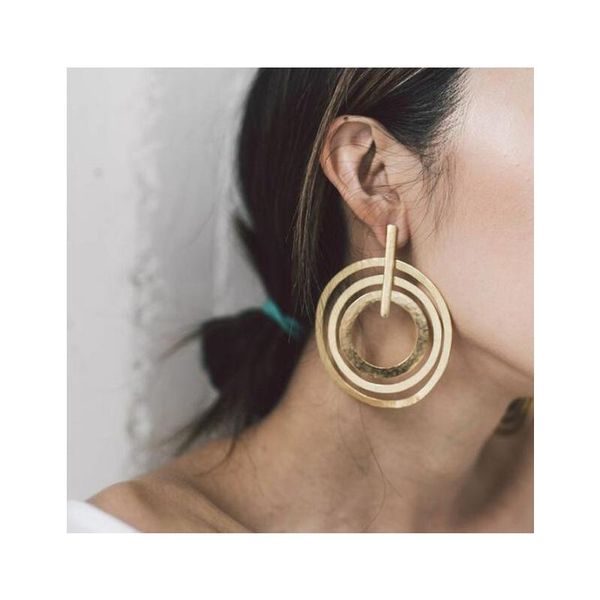 hoop & huggie women geometric earrings round circles retro big hollow metal ladies costume jewellery vintage, Golden;silver
hoop & huggie women geometric earrings round circles retro big hollow metal ladies costume jewellery vintage, Golden;silver