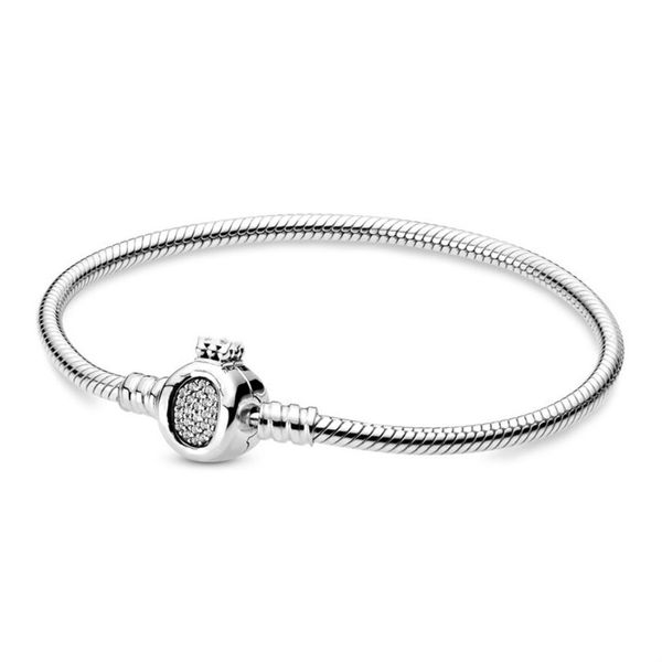 new 100% 925 sterling silver moments crown o & snake chain bracelet fit europe charm bead original jewelry set gifts 598286cz, Golden;silver
new 100% 925 sterling silver moments crown o & snake chain bracelet fit europe charm bead original jewelry set gifts 598286cz, Golden;silver
