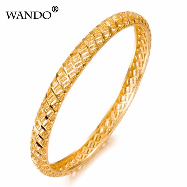 wando18k 1pcs new arrival dubai gold color bangles for women bracelets african/european/ethiopia jewelry bangles gift b5, Black
wando18k 1pcs new arrival dubai gold color bangles for women bracelets african/european/ethiopia jewelry bangles gift b5, Black