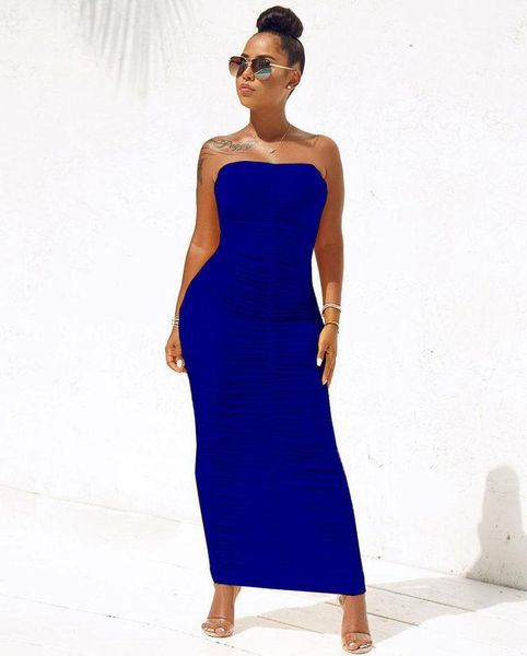 dresses solid color ankle length women dress casual fashion party ladies clothing strapless pleated womens, Black;gray
dresses solid color ankle length women dress casual fashion party ladies clothing strapless pleated womens, Black;gray