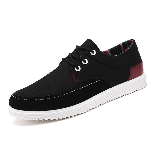 spring and autumn new men's casual shoes trend wild canvas shoes men breathable casual old beijing non-slip work, Black
spring and autumn new men's casual shoes trend wild canvas shoes men breathable casual old beijing non-slip work, Black