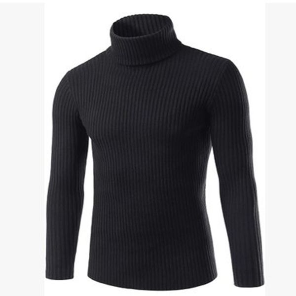 men's sweaters turtleneck cotton pullover warm comfortable autumn winter thick solid clothes knitted casual male sweater drop, White;black
men's sweaters turtleneck cotton pullover warm comfortable autumn winter thick solid clothes knitted casual male sweater drop, White;black
