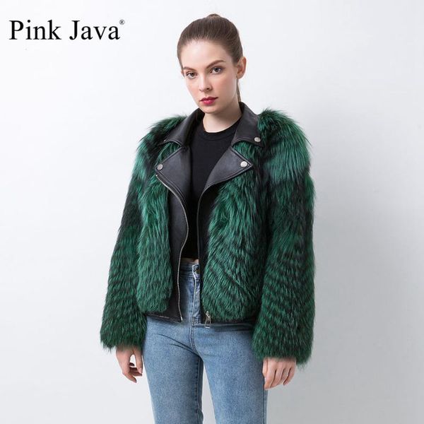 pink java qc20081 new arrival women real fur coat natural silver fur jacket real leather luxury coat, Black
pink java qc20081 new arrival women real fur coat natural silver fur jacket real leather luxury coat, Black