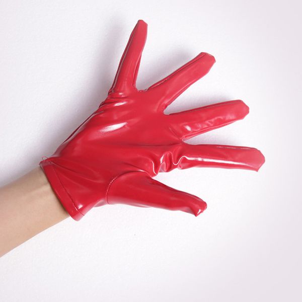 five fingers gloves wetlook pvc shiny short pu leather finger cosplay stage flapper glove ds pole dance clubwear hollow out ladies luva luva, Blue;gray
five fingers gloves wetlook pvc shiny short pu leather finger cosplay stage flapper glove ds pole dance clubwear hollow out ladies luva luva, Blue;gray