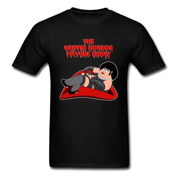 griffin horror picture show 2018 funny men black t-shirt strange thing cartoon t shirt comic tees summer new
griffin horror picture show 2018 funny men black t-shirt strange thing cartoon t shirt comic tees summer new