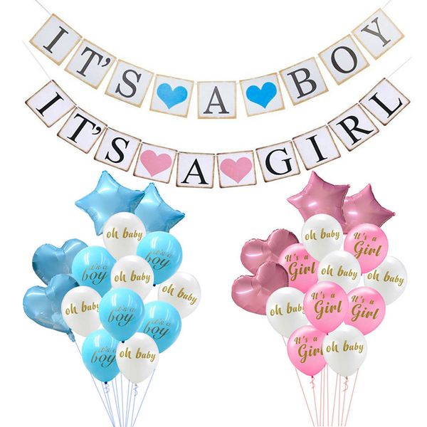 babyshower birthday balloon it's a boy/girl balloon birthday party decoration kids gender reveal baby decor air globos
babyshower birthday balloon it's a boy/girl balloon birthday party decoration kids gender reveal baby decor air globos