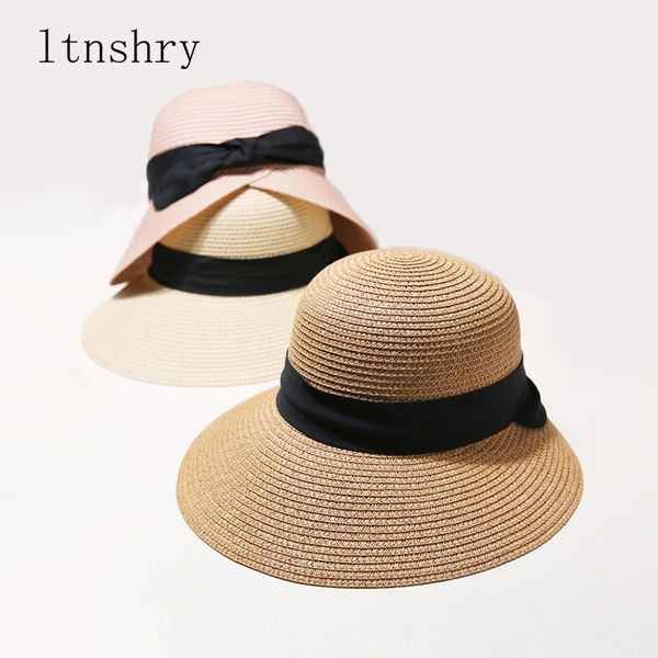 womens summer wide brim straw beach cap women hat black bowknot ribbon foldable uv-protection adjustable floppy sun visor hat, Blue;gray
womens summer wide brim straw beach cap women hat black bowknot ribbon foldable uv-protection adjustable floppy sun visor hat, Blue;gray
