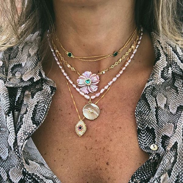 chains friend vsco girl collares de moda 2021 chain cultured real natural pearls freshwater pearl razor pendant necklace women, Silver
chains friend vsco girl collares de moda 2021 chain cultured real natural pearls freshwater pearl razor pendant necklace women, Silver