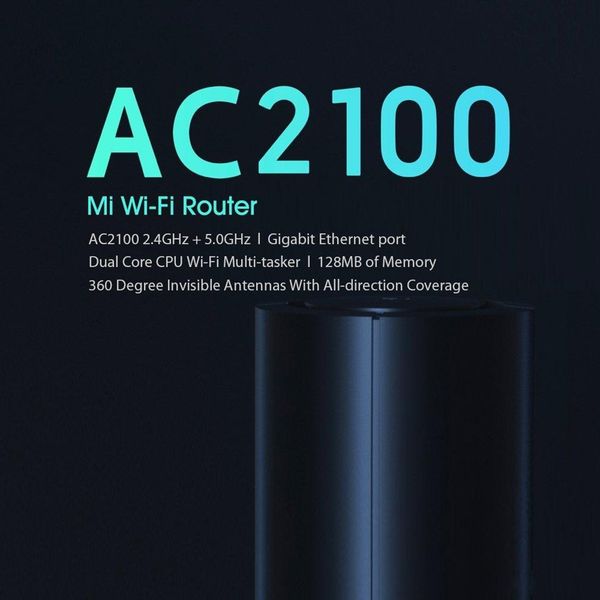 xiaomi router ac2100 gigabit ethernet port dual frequency wifi 2.4g 5g 5 full coverage dual core cpu remote game
xiaomi router ac2100 gigabit ethernet port dual frequency wifi 2.4g 5g 5 full coverage dual core cpu remote game