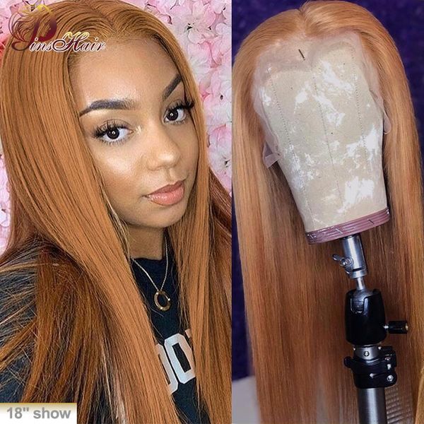 honey blonde lace front human hair wig brazilian straight pre-plucked #30 colored 13x1 lace part wig pinshair remy hair 150, Black;brown
honey blonde lace front human hair wig brazilian straight pre-plucked #30 colored 13x1 lace part wig pinshair remy hair 150, Black;brown