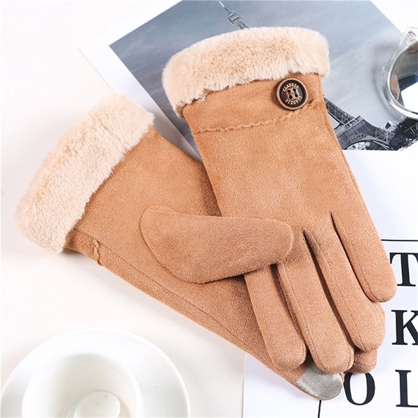 women' gloves in autumn and winter windproof warm plus velvet gloves mittens girl solid color thick warm outdoor, Blue;gray
women' gloves in autumn and winter windproof warm plus velvet gloves mittens girl solid color thick warm outdoor, Blue;gray