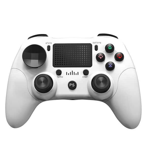 wireless bluetooth game controller build-in six axis dual vibration with press panel gamepad for /android/pc white
wireless bluetooth game controller build-in six axis dual vibration with press panel gamepad for /android/pc white