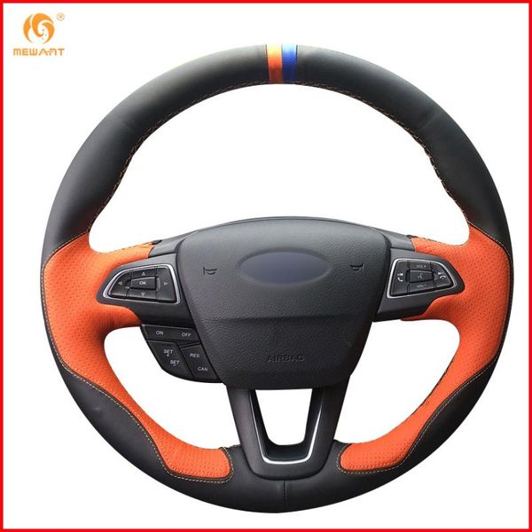 mewant black leather orange leather car steering wheel cover for focus 3 2020-2020 kuga 2020-2020 escape parts
mewant black leather orange leather car steering wheel cover for focus 3 2020-2020 kuga 2020-2020 escape parts