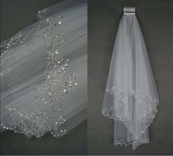 luxury wedding veils short wedding bridal veil 2 layer handmade crystal beaded crescent edge bridal accessories veil white ivory in stock, Black
luxury wedding veils short wedding bridal veil 2 layer handmade crystal beaded crescent edge bridal accessories veil white ivory in stock, Black