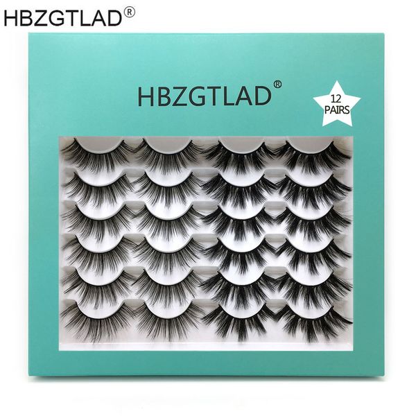 false eyelashes 12pair/1box lashes mink dramtic 3d fluffy reusable crisscross cilios glamorous for makeup
false eyelashes 12pair/1box lashes mink dramtic 3d fluffy reusable crisscross cilios glamorous for makeup