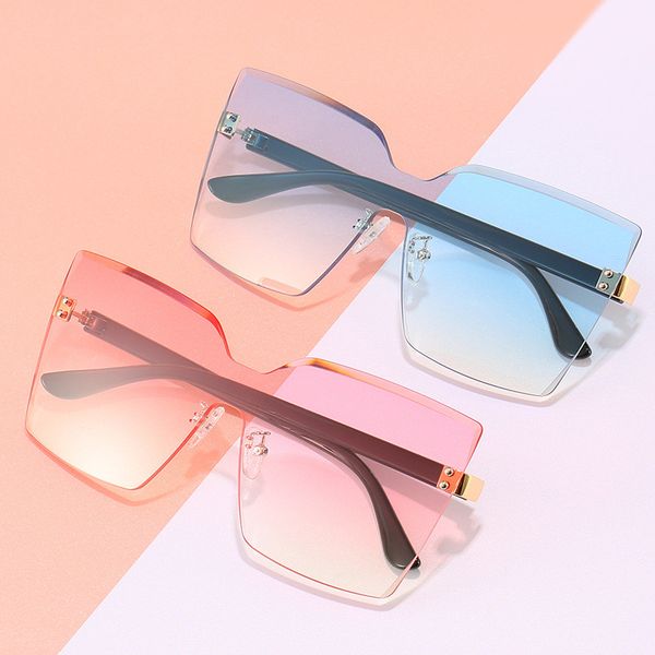 sunglasses fashion oversized square women brand designer vintage gradient blue pink for men eyewear uv400, White;black
sunglasses fashion oversized square women brand designer vintage gradient blue pink for men eyewear uv400, White;black